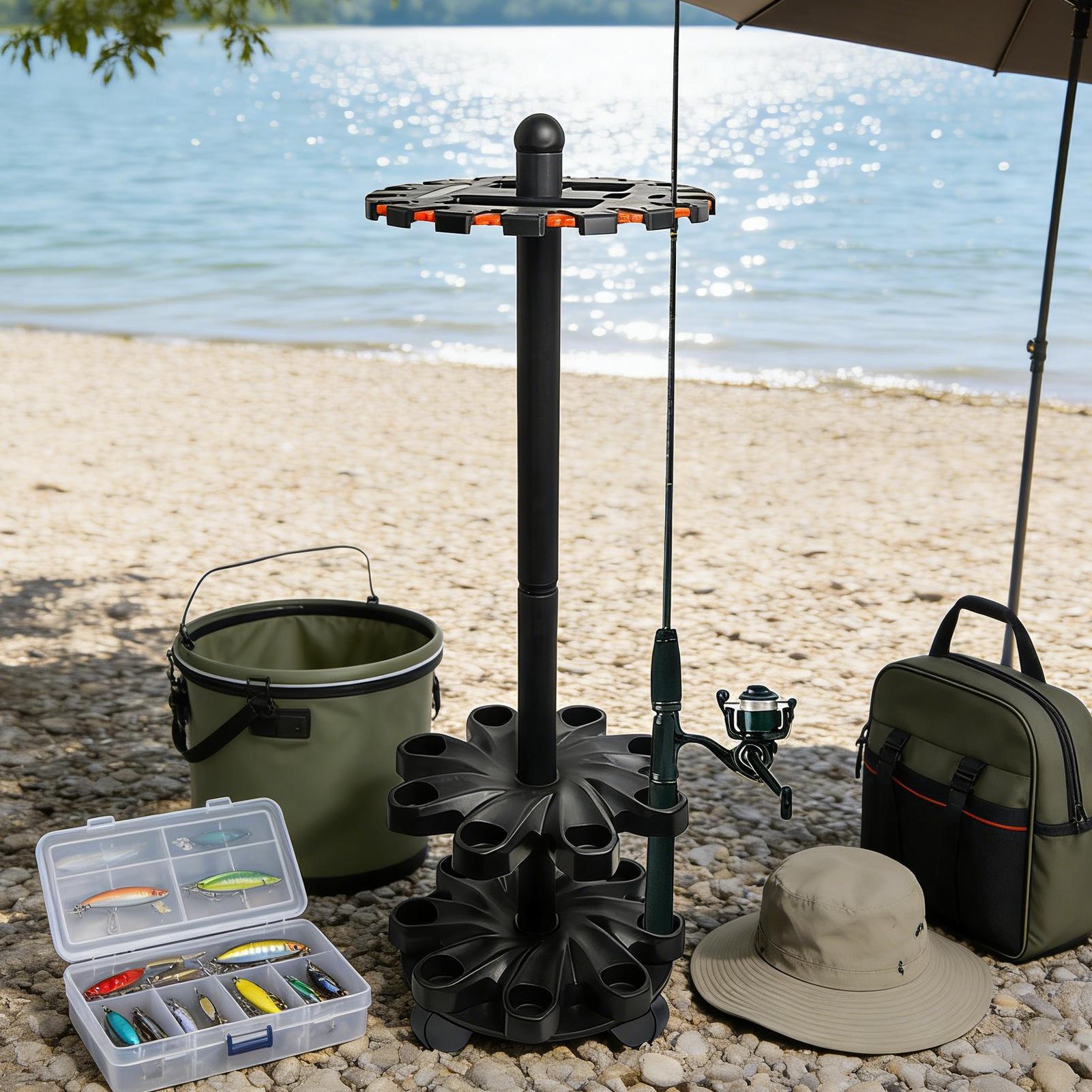 Rak Joran Pancing, Penyangga V - Fishing Rod Boat ulasan dan harga
