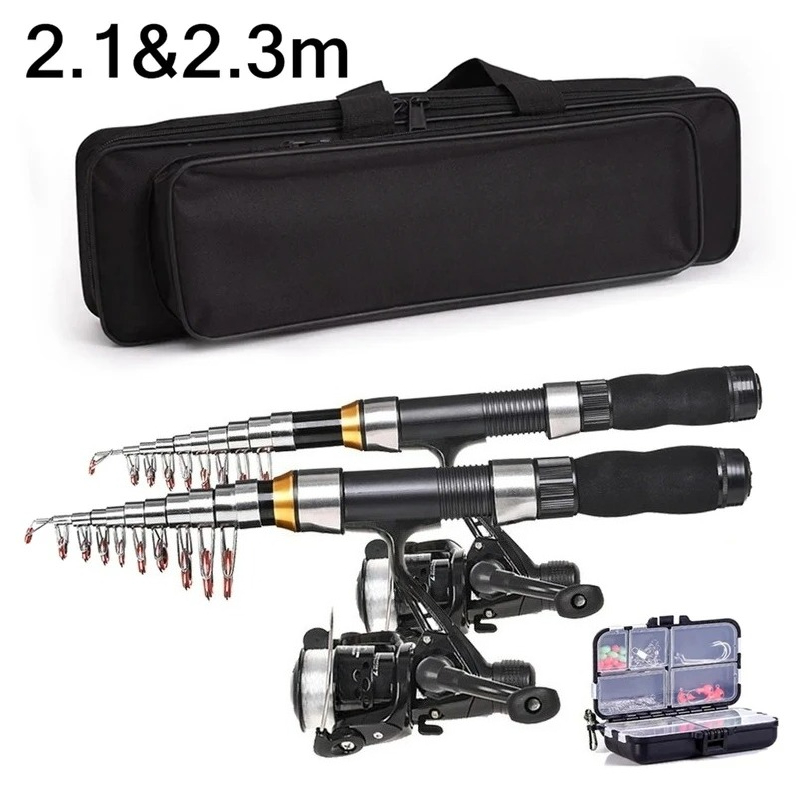 BRAVMAK 2.1/ 2.3 m Joran Panci - Fishing Rod Case ulasan dan harga